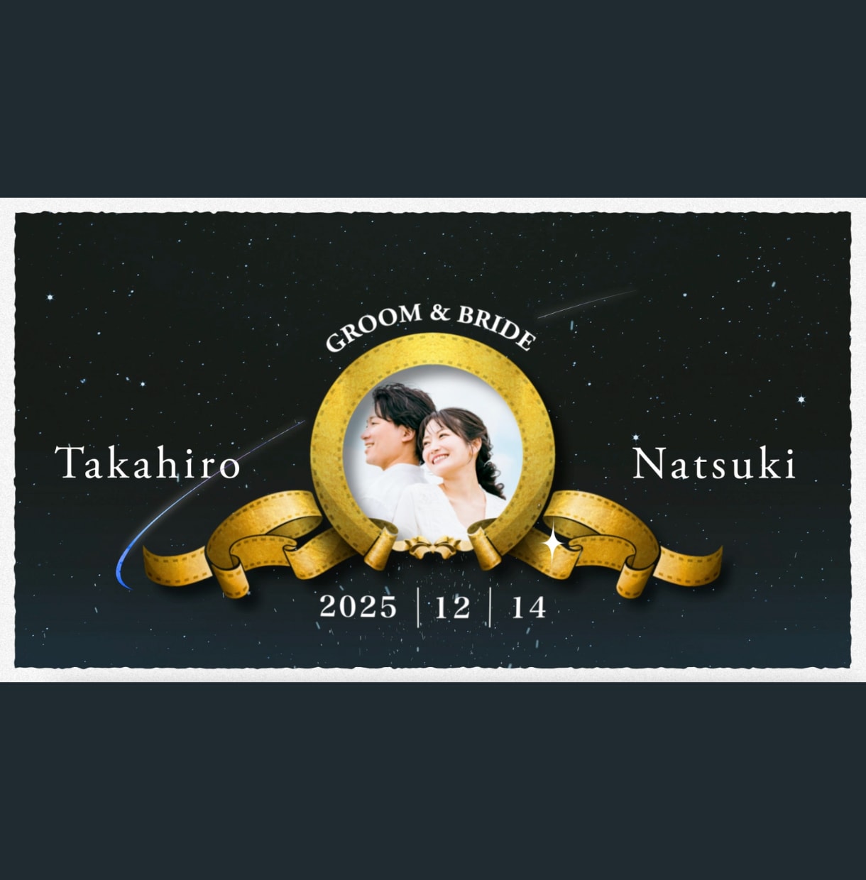 ２個セット価格　感動の結婚式ムービー作ります 【オープニングムービー・プロフィールムービー】 イメージ7