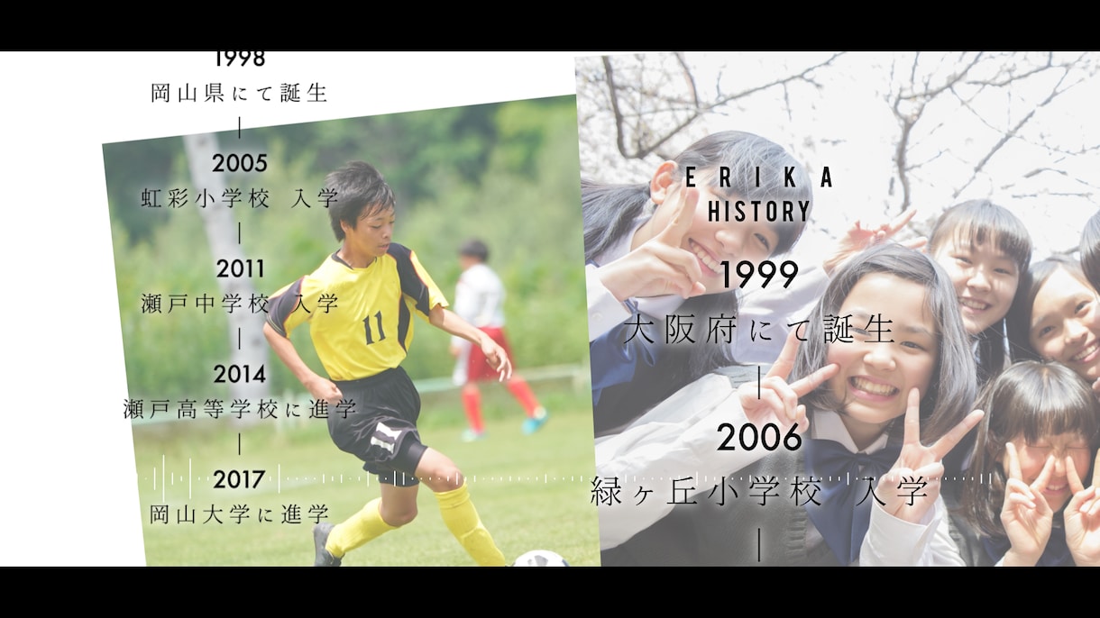 YOASOBI 「ラブレター」で生い立ちを作ります 写真から伝わる感情を極限までに高めた今までにない紹介ムービー イメージ5