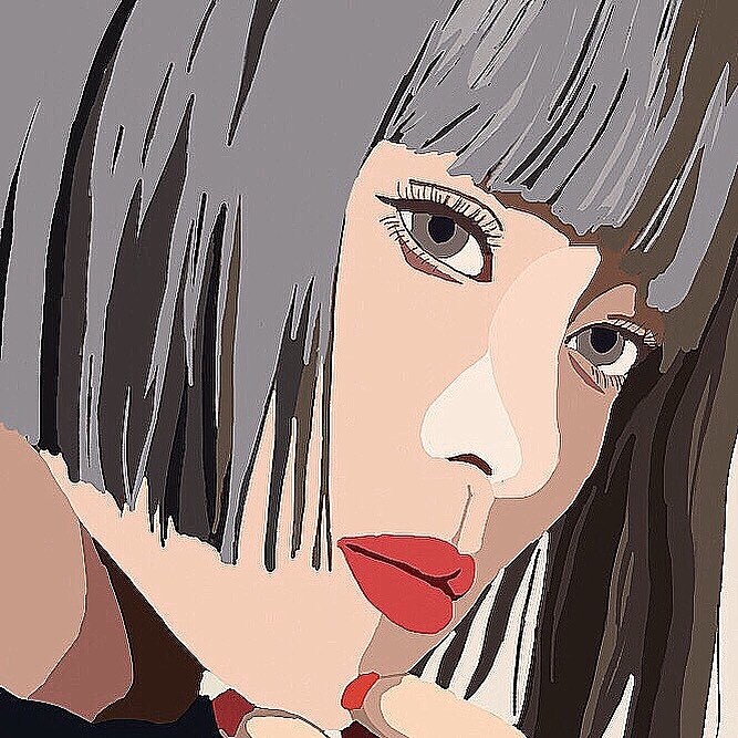 シンプル線画イラスト描きますます SNSのアイコンやギフトカードなどに♡ イメージ5