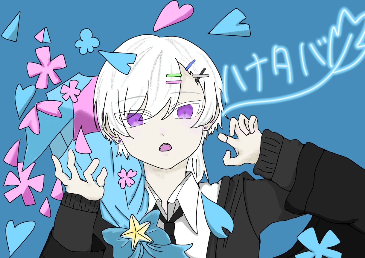 サムネ・アイコン・その他イラストお描きします 現役歌い手が、あなたのイラストお描きします！！ イメージ8