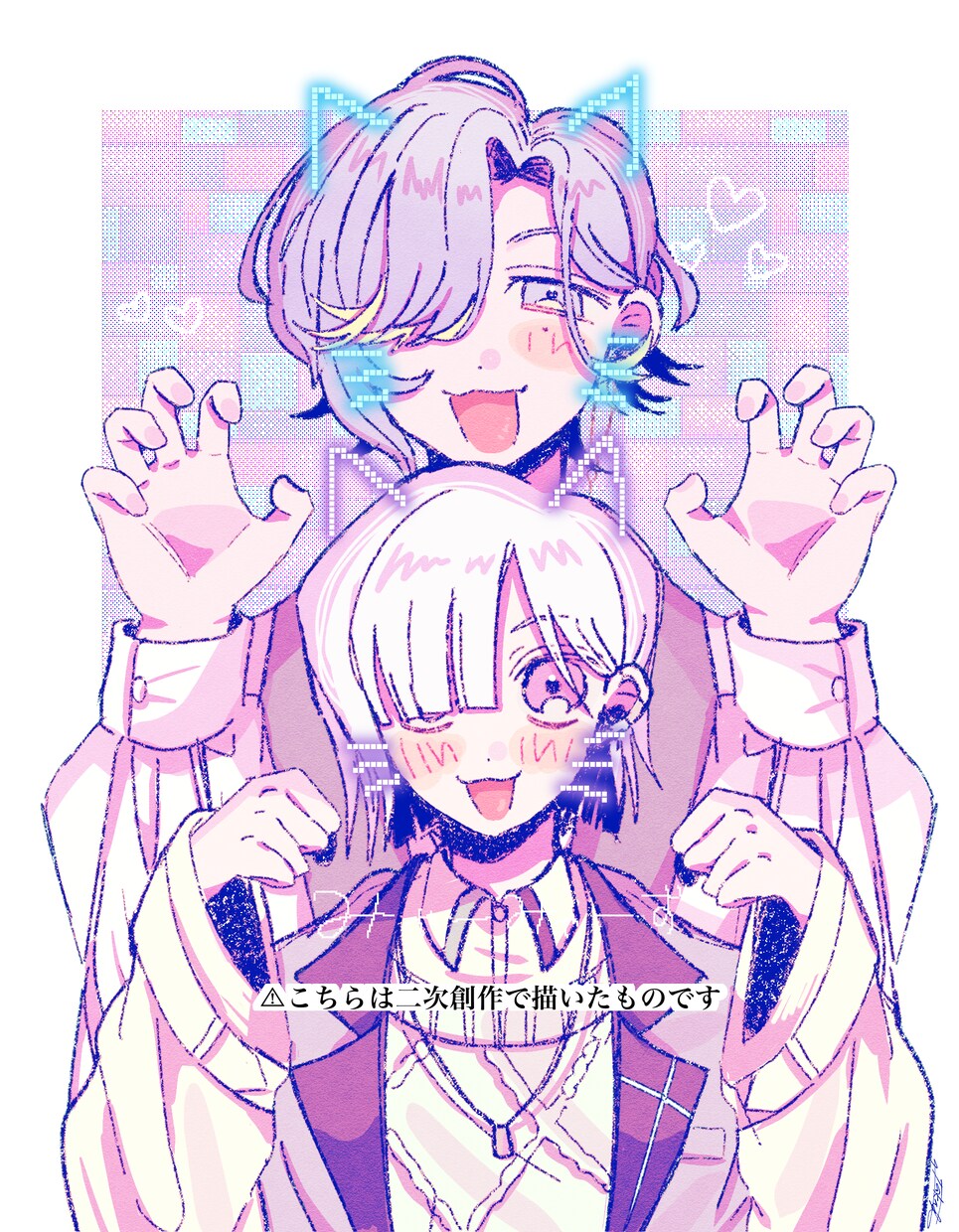 アイコン/立ち絵/一枚絵などを制作します かっこいい・可愛い男の子・女の子が特に得意です！ イメージ5