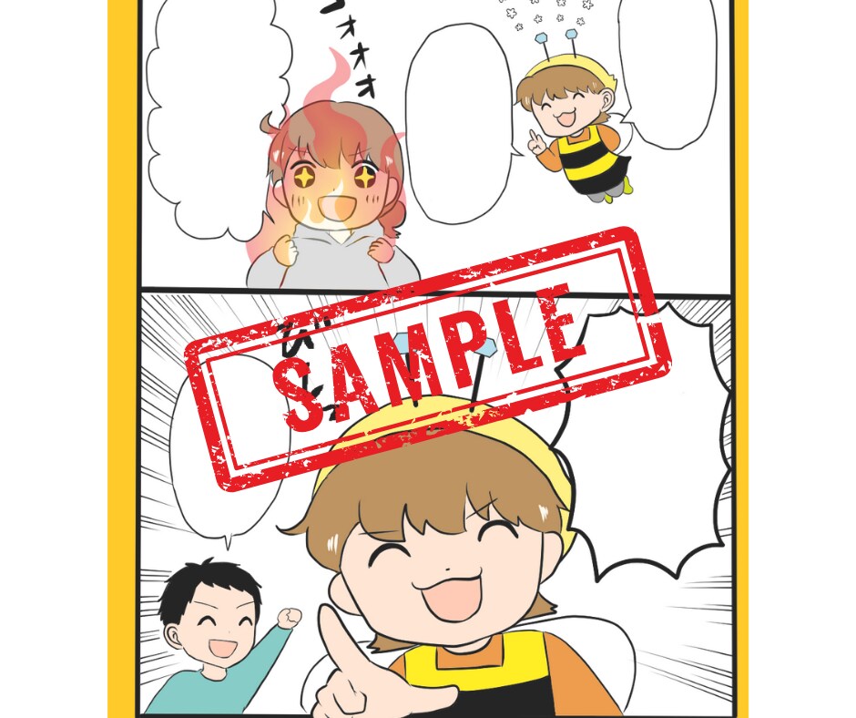 商用OK！伝わる広告漫画で心を動かします 150枚以上の漫画納品実績。魅力が伝わる漫画に仕上げます！ イメージ6