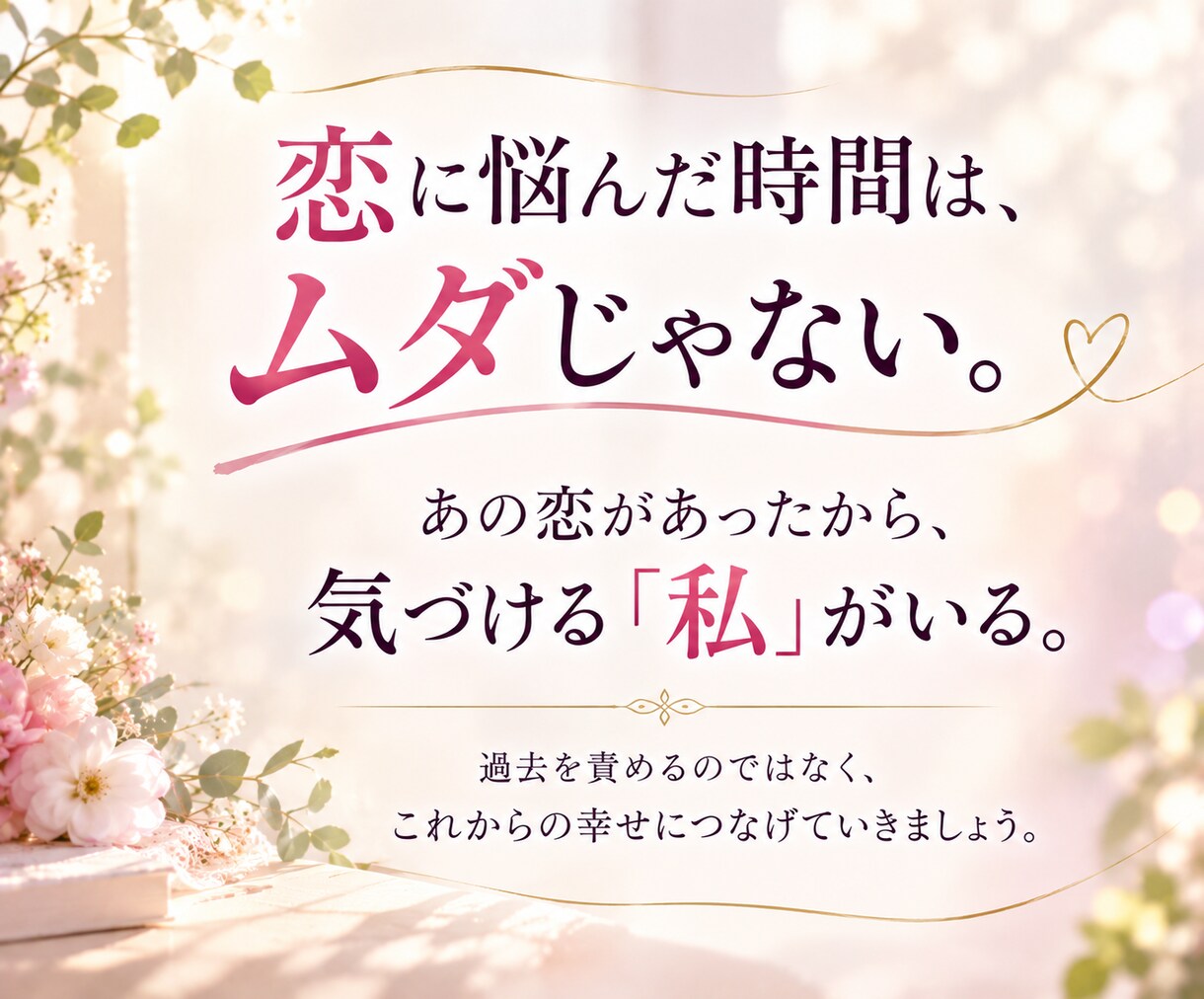 なぜか繰り返してしまう恋のパターンを読み解きます 幸せな恋愛への第一歩を見つけます。 イメージ8