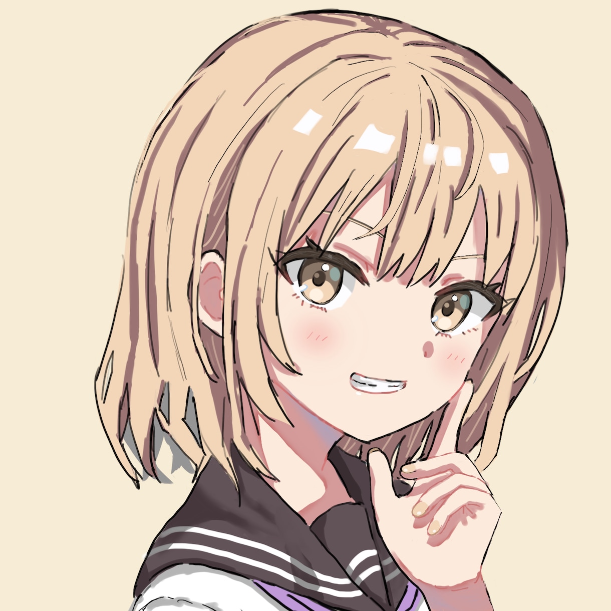 かわいいイラスト描きます sns等に使いやすいアイコン、イラスト描きます！ イメージ1
