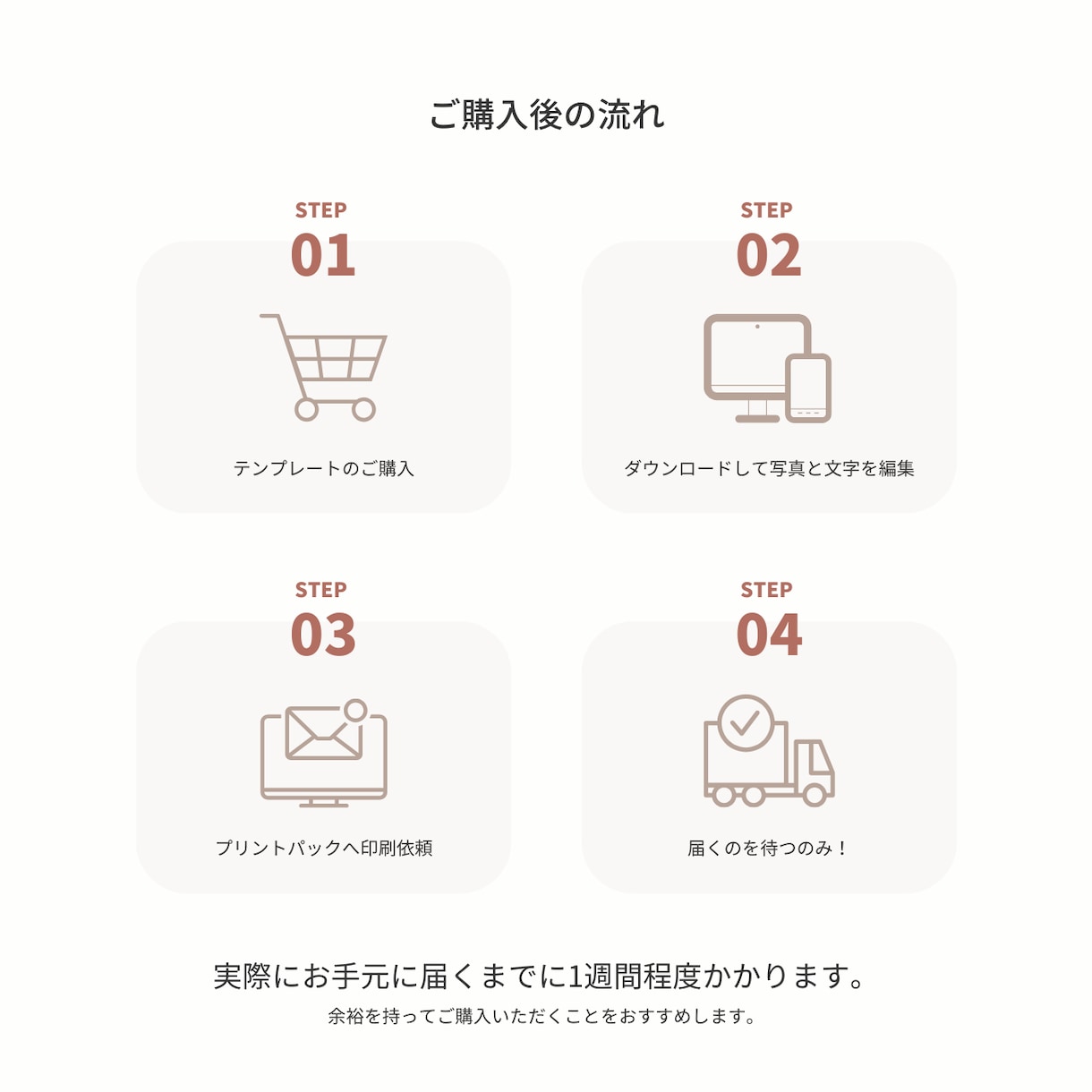 同デザイン冊子テンプレートオプションをご提供します Webプロフィールブックご購入者様限定！「harmony」 イメージ4