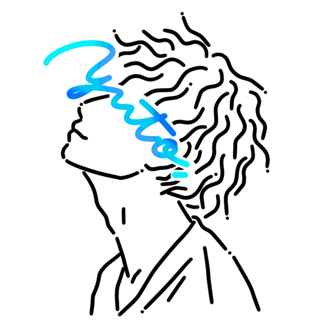 目の部分を文字で隠した似顔絵イラスト作成します ＊カラーは自由に指定できます＊ イメージ4