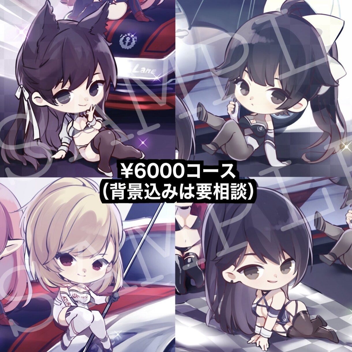 ちびキャライラスト描きます 公式アニメグッズのプロデザイナーが制作します！ イメージ4