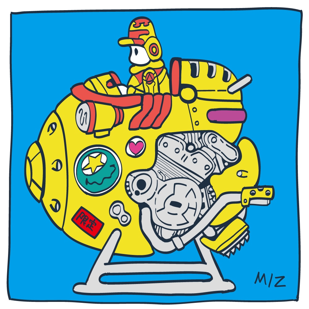 イラストやTシャツのグラフィックを制作します ワンポイントでも使える、シンプルなものを作ります イメージ9