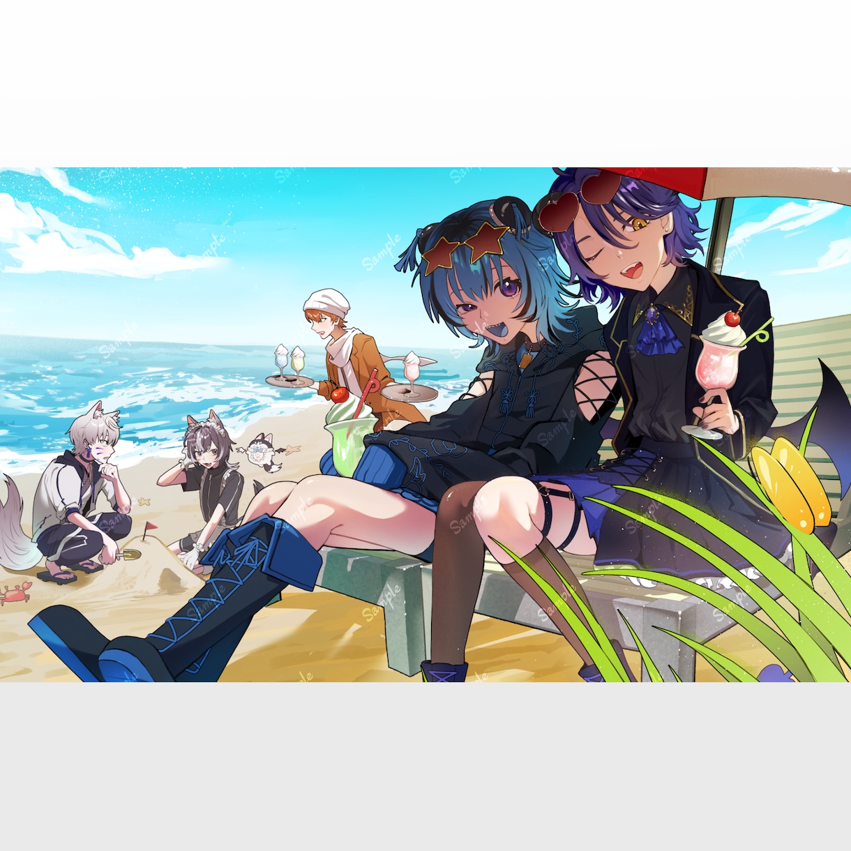 厚塗りのイラストを制作します 最短三日で高クオリティのイラストを納品します！ イメージ5