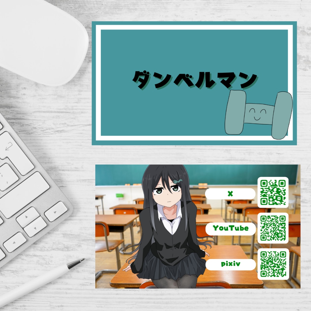 ポップでかわいいショップカード・名刺作ります クリエイターさん向け！物販・コミケなどで配りたい方へ イメージ5