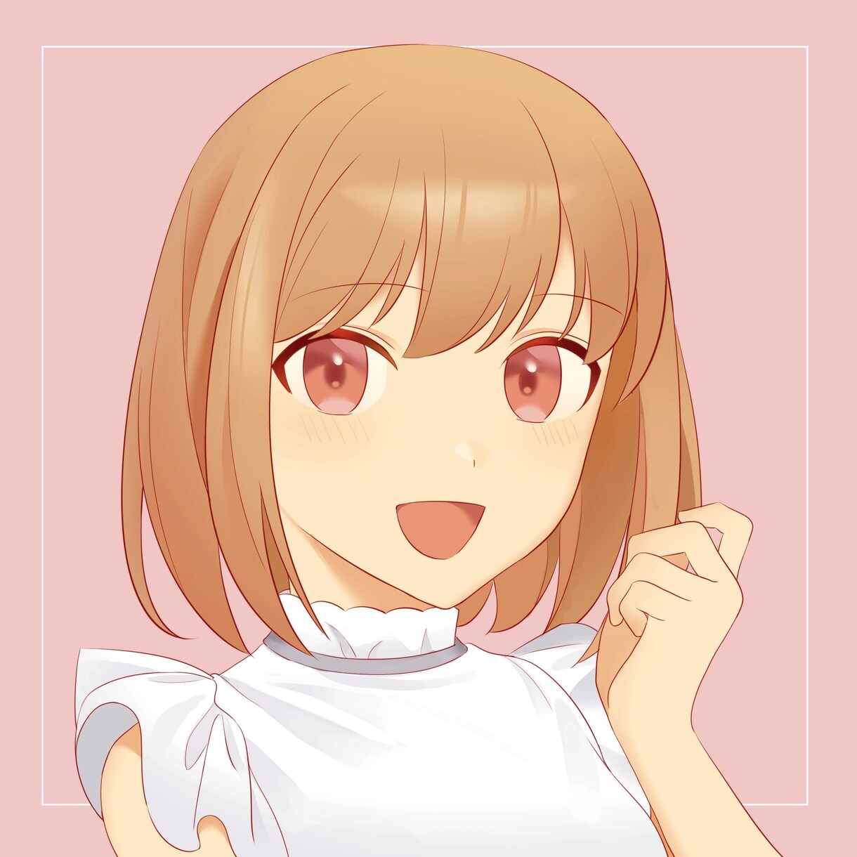 SNSで映える⭐︎かわいいアイコン制作します 小さくしても映える可愛いイラストを丁寧にお描きします イメージ3