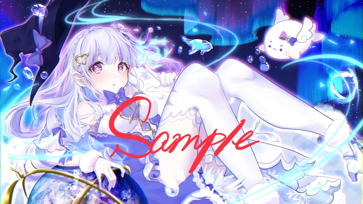 壁紙・全身・観賞用など大きめのサイズの絵を描きます 女性のみならず、男性、オリキャラも受付可能 イメージ1