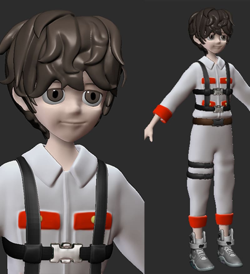 様々な用途に使用できる3DCGモデルを制作します ゲーム開発・配信活動などご希望の用途に合わせて製作します！ イメージ2
