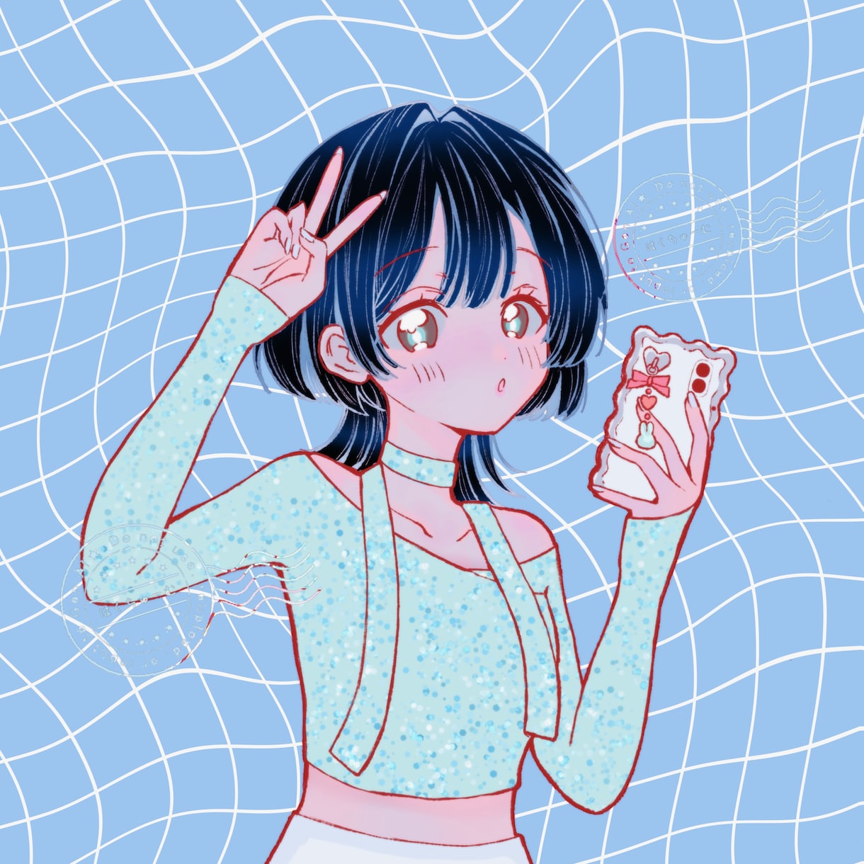 商用利用可！可愛いイラスト絵描きます 絵柄寄せも可◎サムネイル,一枚絵,記念イラスト,など イメージ1