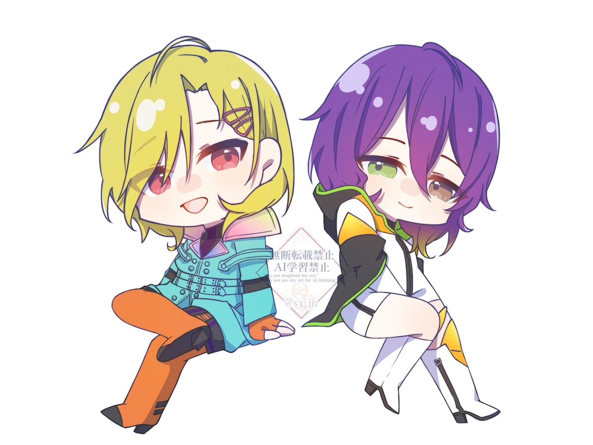 デフォルト絵作成いたします シンプルかつ可愛いデフォルト絵 イメージ1