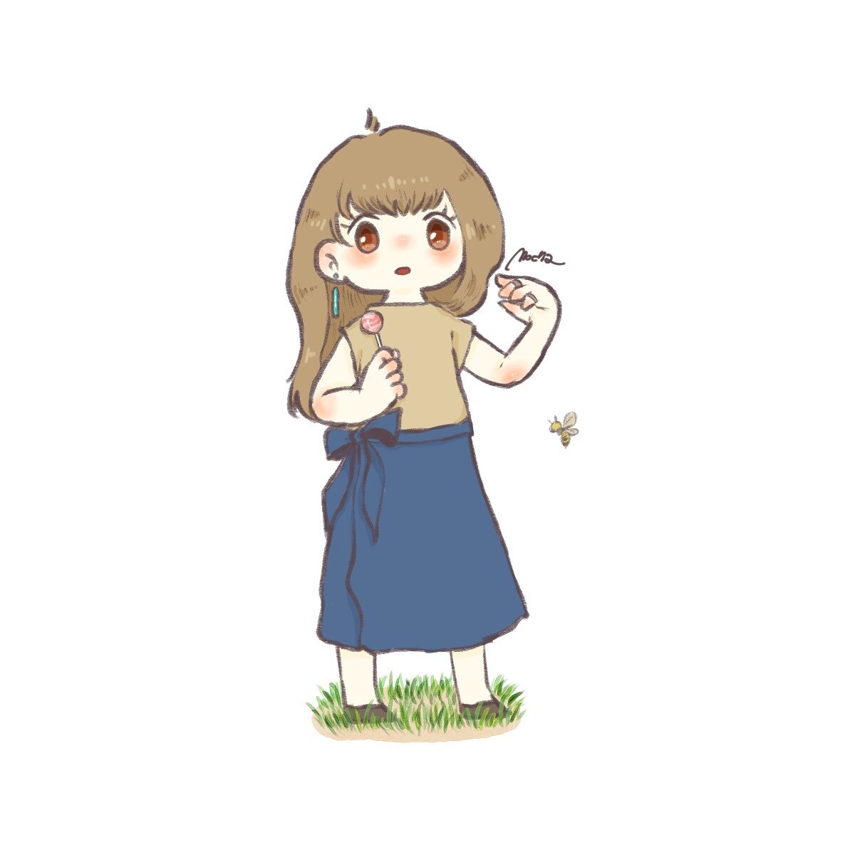 ゆるかわいい挿絵・イラスト描きます ♪絵本のようなゆるくて可愛い雰囲気♪ イメージ4