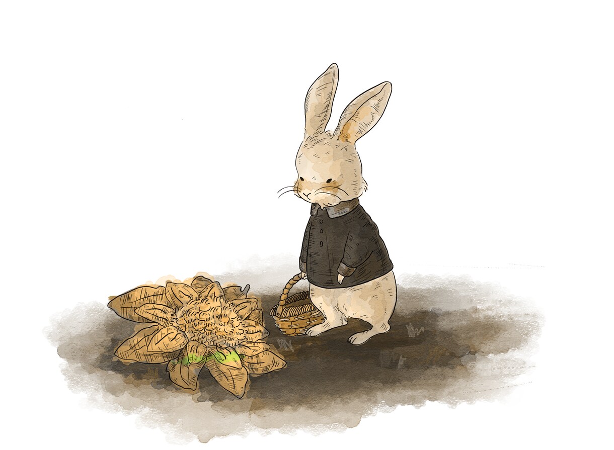 絵本の一場面のようなイラスト作成します 絵本のようなかわいいデザイン☆アイコンやヘッダー、挿絵にも♪ イメージ7