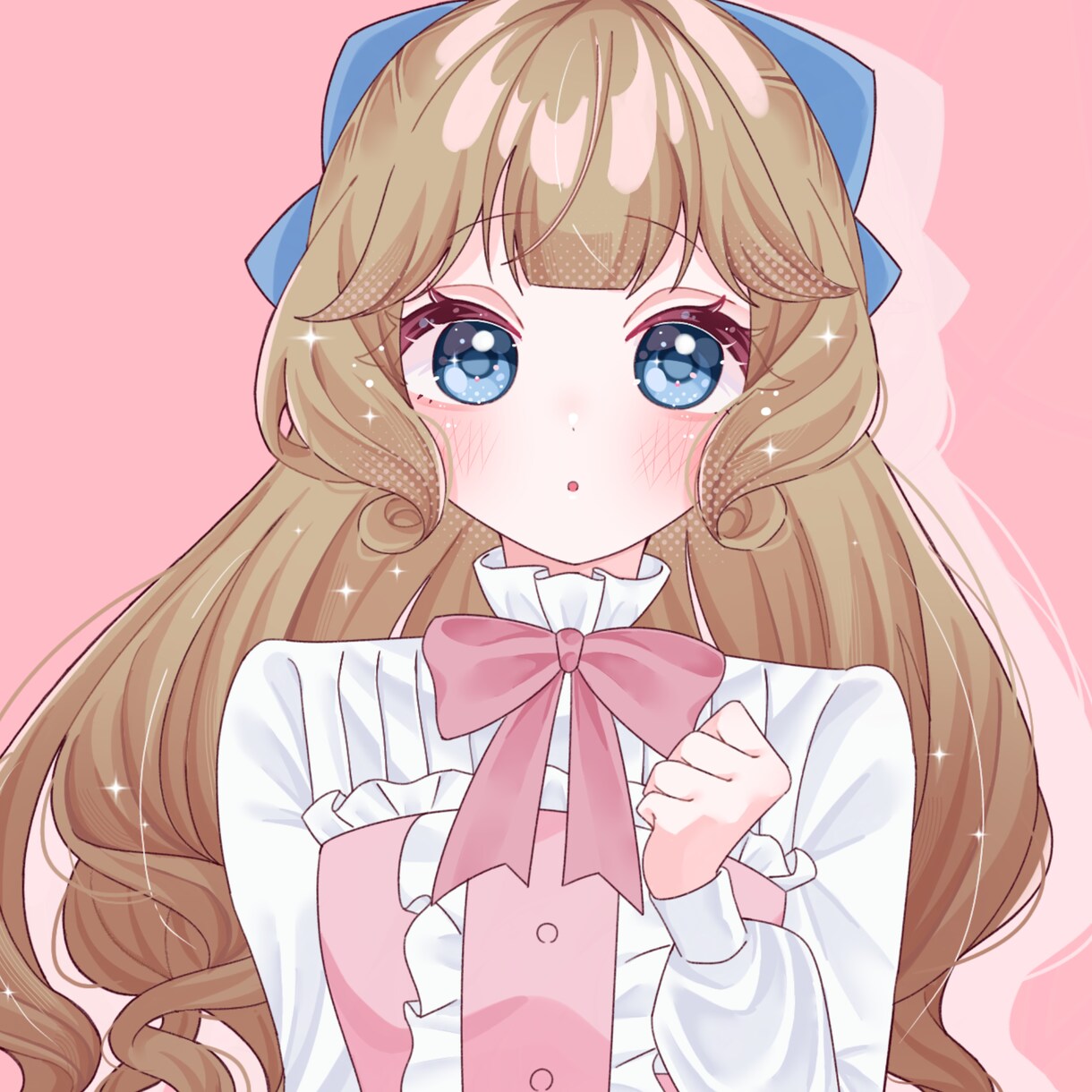 最短1週間！かわいいイラスト作成します キラキラとしたゆめかわなイラスト描きます！ イメージ1