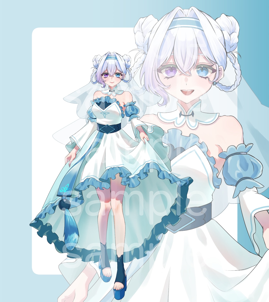 IRIAM•TRPG•ゲーム用立ち絵制作します IRIAM•TRPG•ゲーム用の立ち絵をキャラデザします！ イメージ3