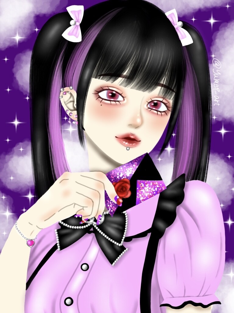 商用可◎ 人目を惹くオリジナルイラストを描きます ミステリアス、クール等綺麗なイラスト描きます イメージ2
