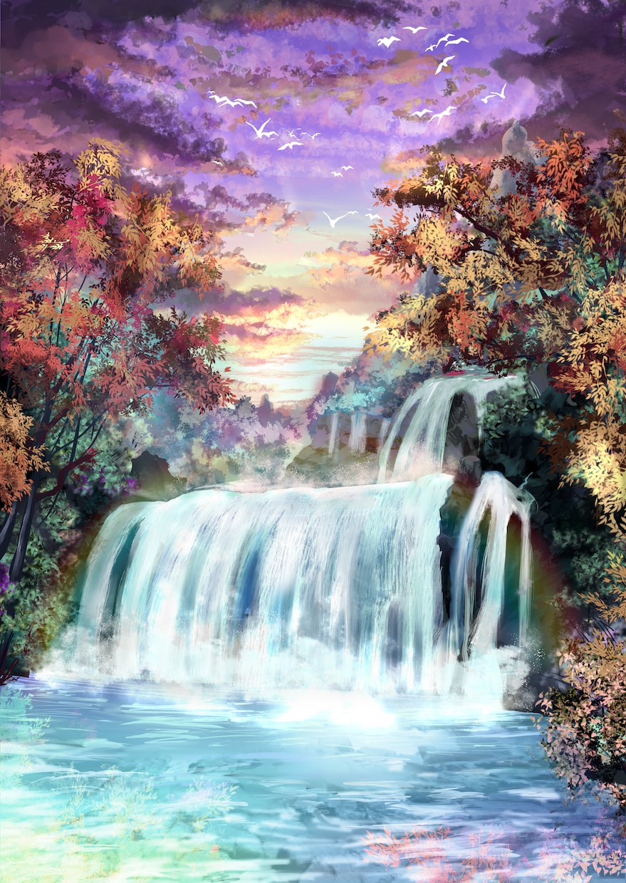 背景・風景画・コンセプトアートを描きます ゲームや動画用画面の背景・ヘッダー・創作の世界描写 イメージ3