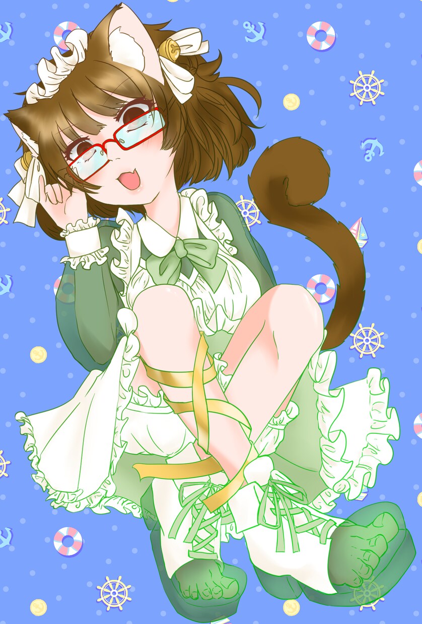 サムネ用イラストを描きます かわいい系の全身イラストを描きます。 イメージ3