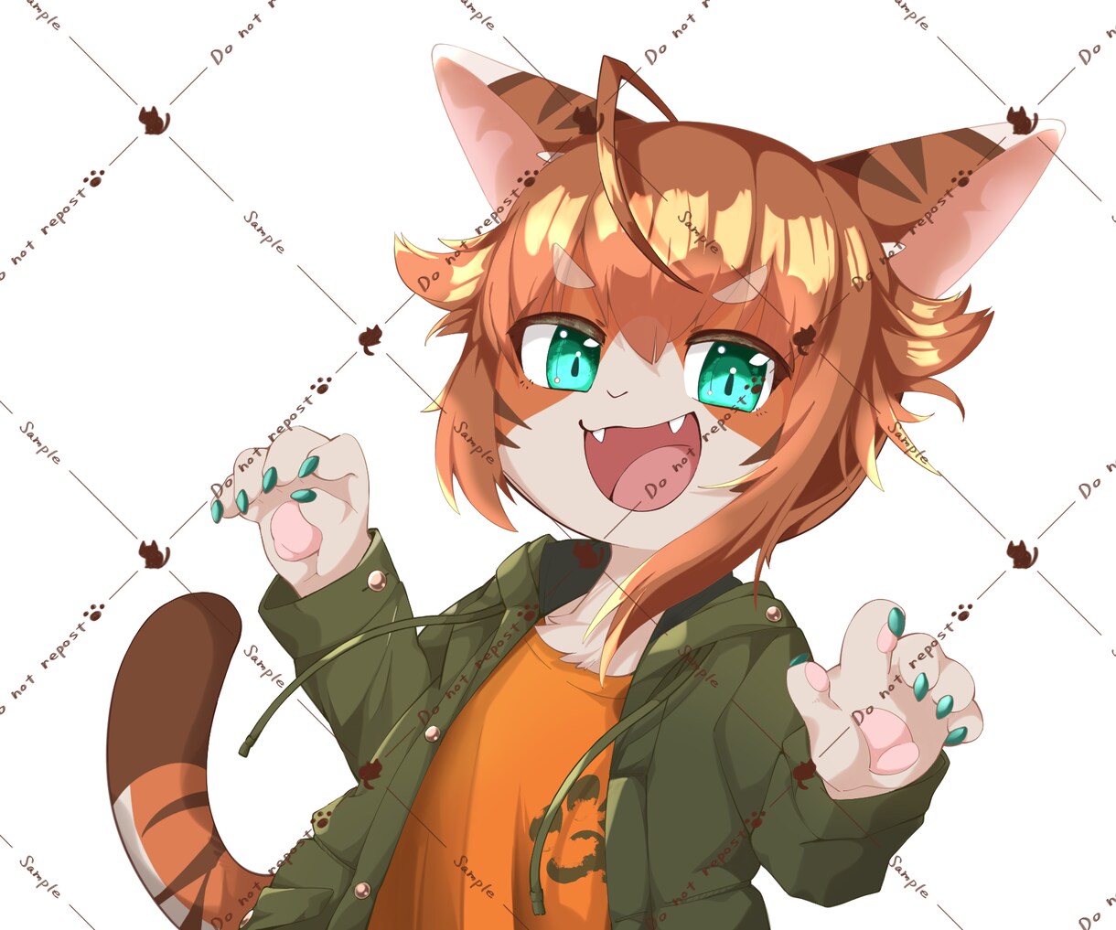 ケモノ・ドラゴンのイラストを制作します 動画に！ヘッダーに！ケモノ・ドラゴンイラスト！ イメージ8