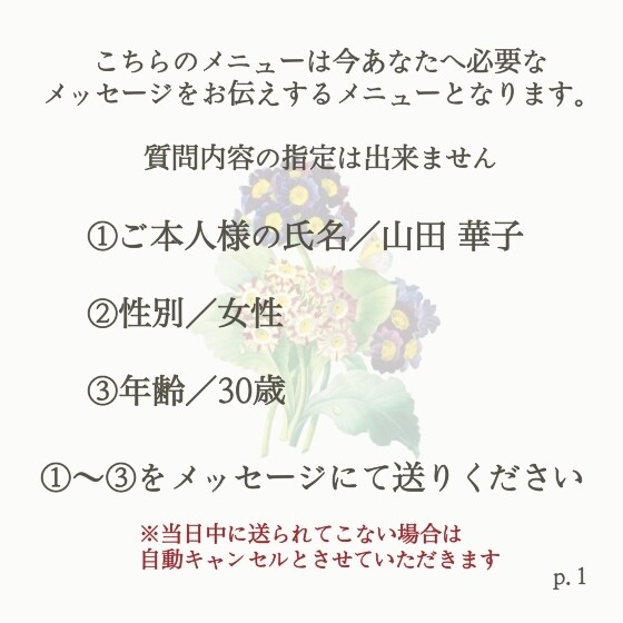 霊視鑑定 今あなたへ必要なメッセージ伝えます 今必要なメッセージを守護している人よりお伝えします イメージ3