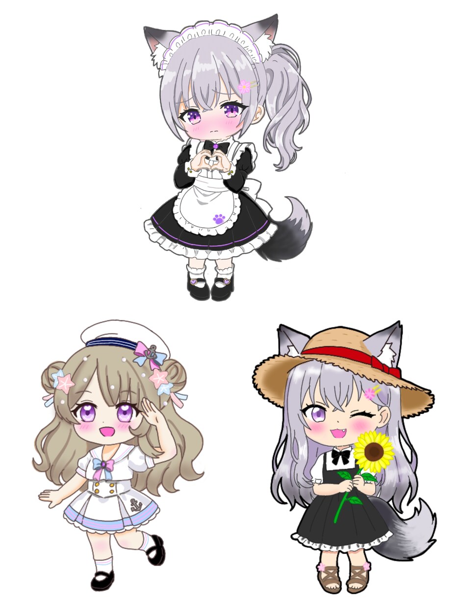 可愛いSDイラスト描きます 可愛い！目を引く貴方だけのイラストを！ イメージ2