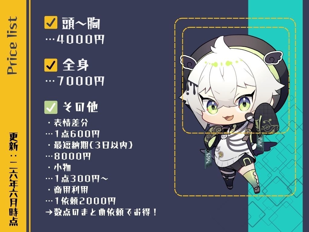 初めての方でもおすすめ！ミニキャラ・SD描きます この安さで高クオリティー⁉Vtuberや配信者はおすすめ！ イメージ3