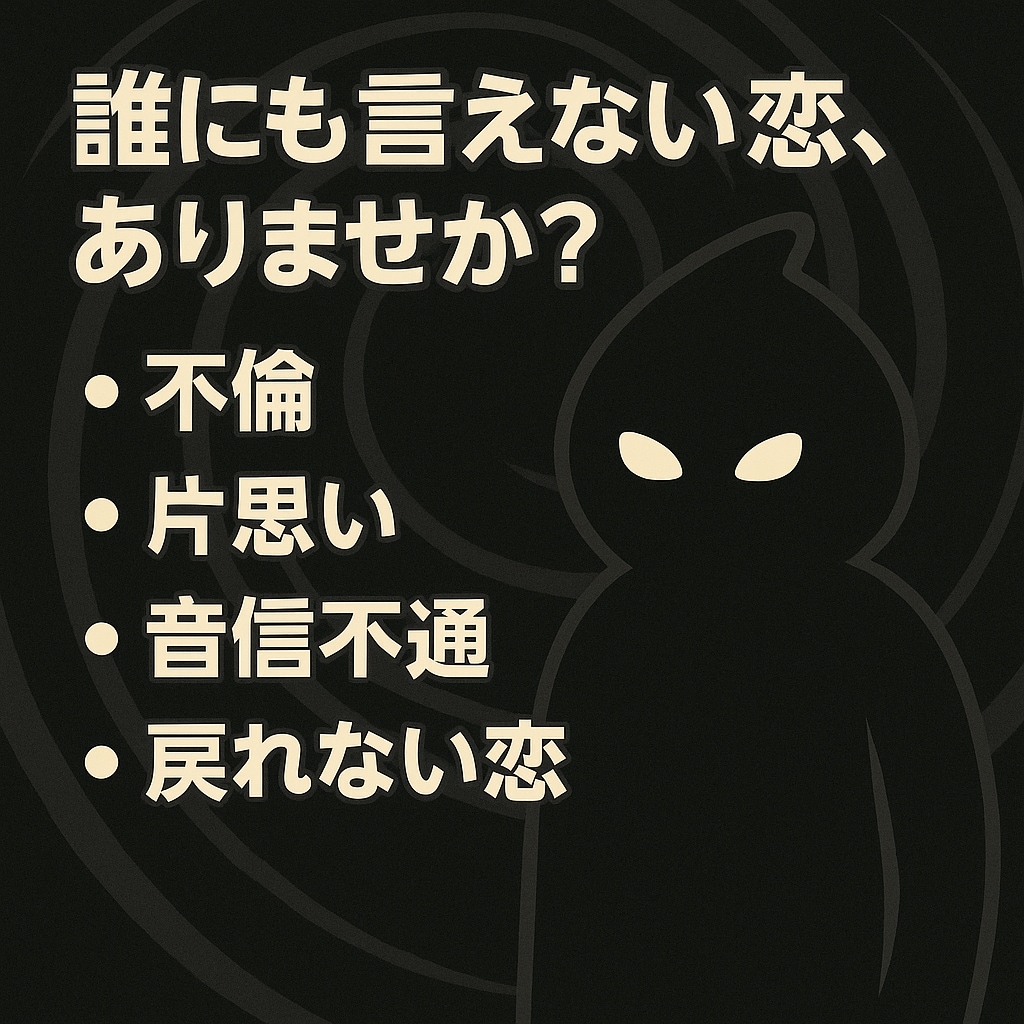秘密の恋、その行方を波で占います 苦しい恋も、波を知れば動き出す イメージ2