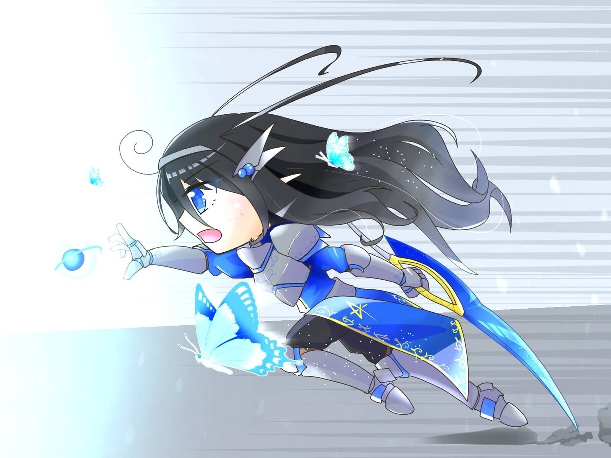 オリキャラのデフォルメイラスト描きます オリキャラの可愛いデフォルメ絵が見たい！そんな貴方に！ イメージ4