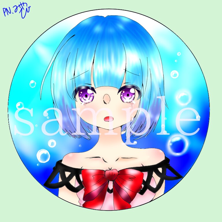 SNSのアイコン等描きます アイコンやヘッダー等を描いてほしい方 イメージ5