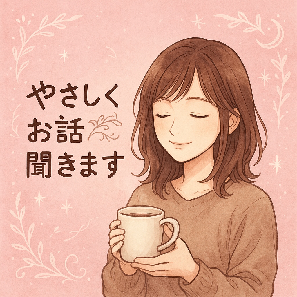 初心者ですがお話聞きます 初心者主婦がやさしく対応します イメージ1
