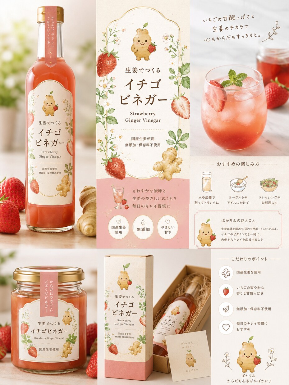 AIで作る！食品EC向け同梱チラシ作成を伴走します AIを使いながら一緒に仕上げる1時間の伴走プランです。 イメージ4