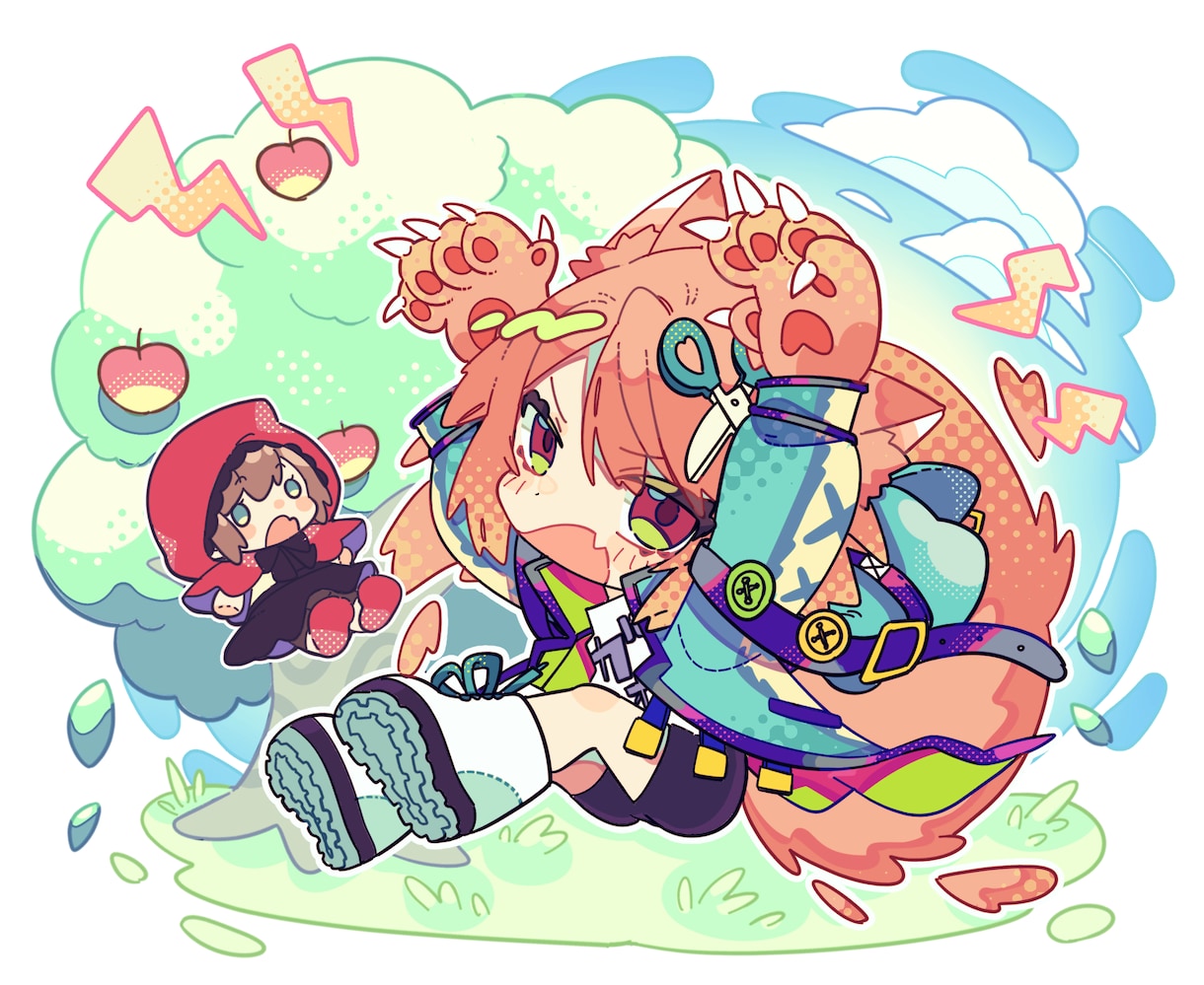 カラフルキュートなちみキャラかきます 可愛いSDキャラが得意です★すとぷりの会社での実績あり イメージ1