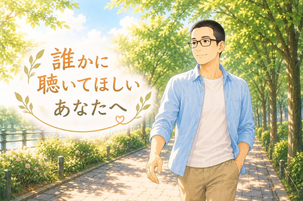 平日の日中限定！あなたのお話をゆっくりお聴きします 私が優しく寄り添います。だから一人で抱え込まないで。 イメージ1