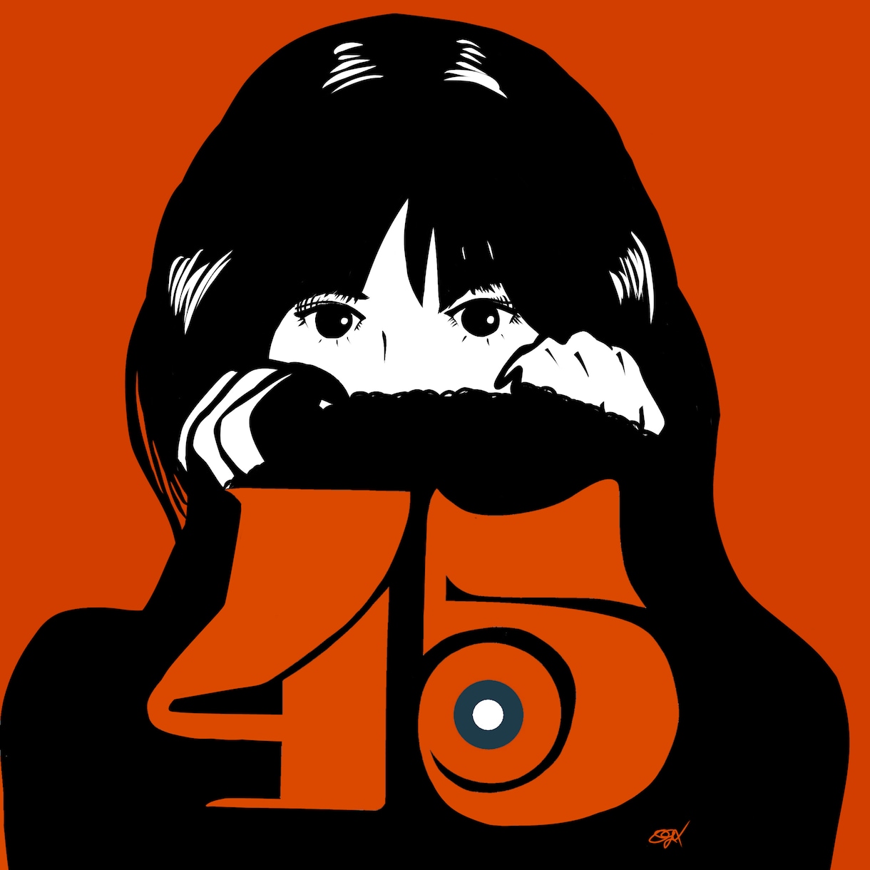 色々なタイプのガールズイラストを描かせて頂きます レコードジャケットやライブフライヤーなどの経験から制作。 イメージ6