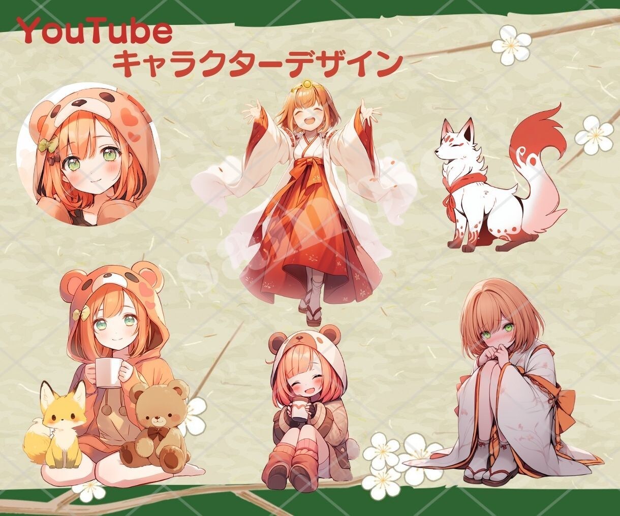 キャラクターデザイン・オリジナルイラスト制作します 商用可◎二次利用込み!/アイコン/ミニキャラ/立ち絵/一枚絵 イメージ9