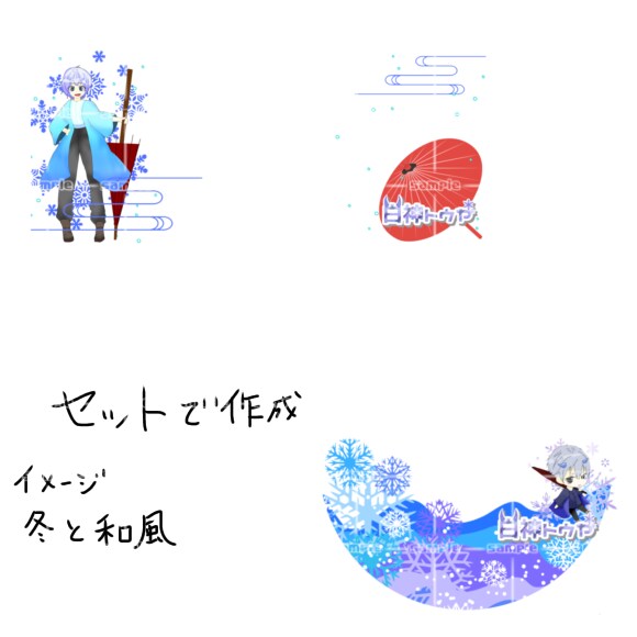 IRIAM用、アイコンリング、ヘッダー作ります 忙しい、自分じゃ作れない、たまには違うデザイン欲しい方向け イメージ9