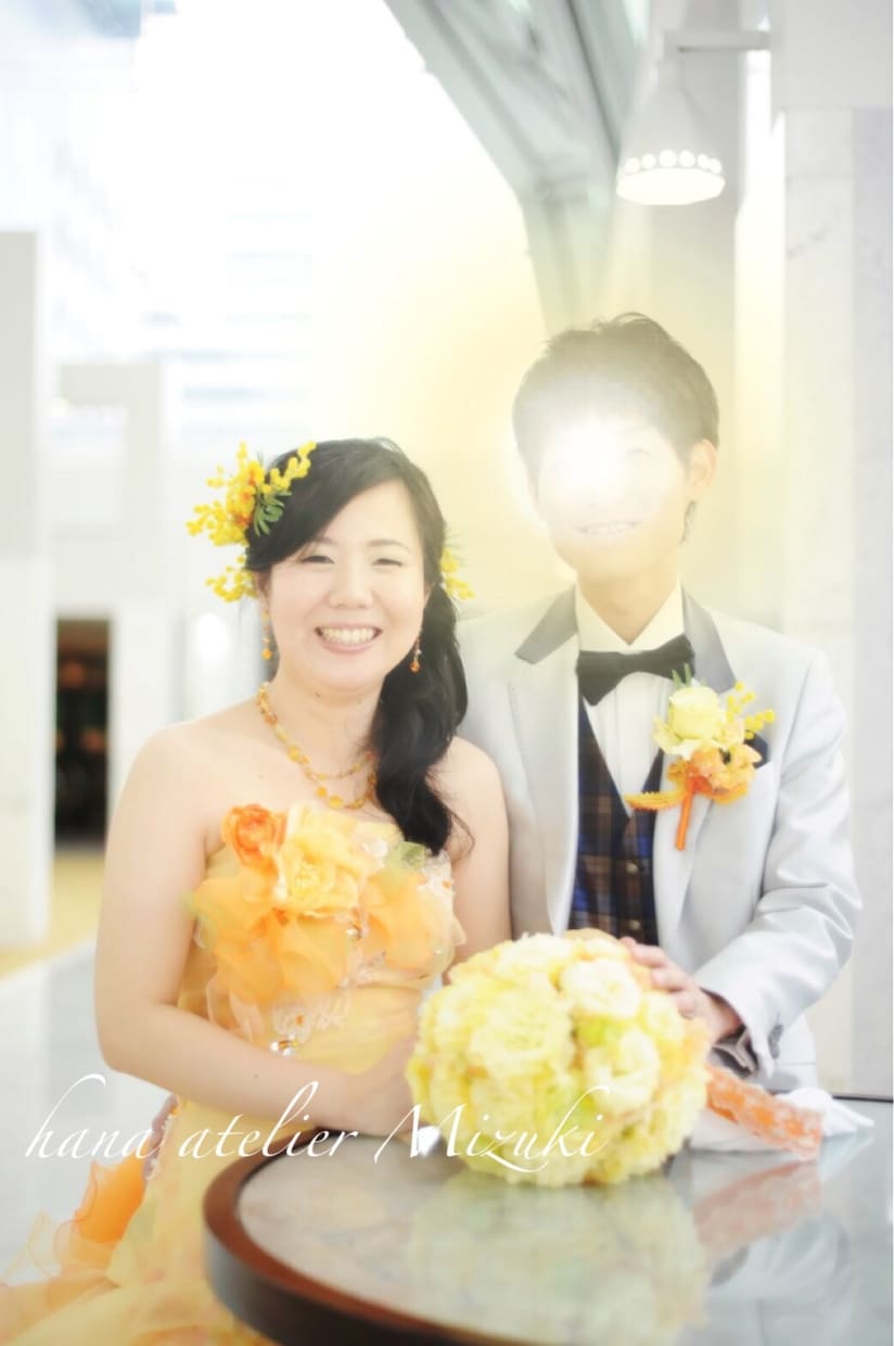 結婚式・成人式】オリジナル髪飾りつくります モデル撮影フラワーアーティストが創るこだわりヘッドパーツ イメージ5
