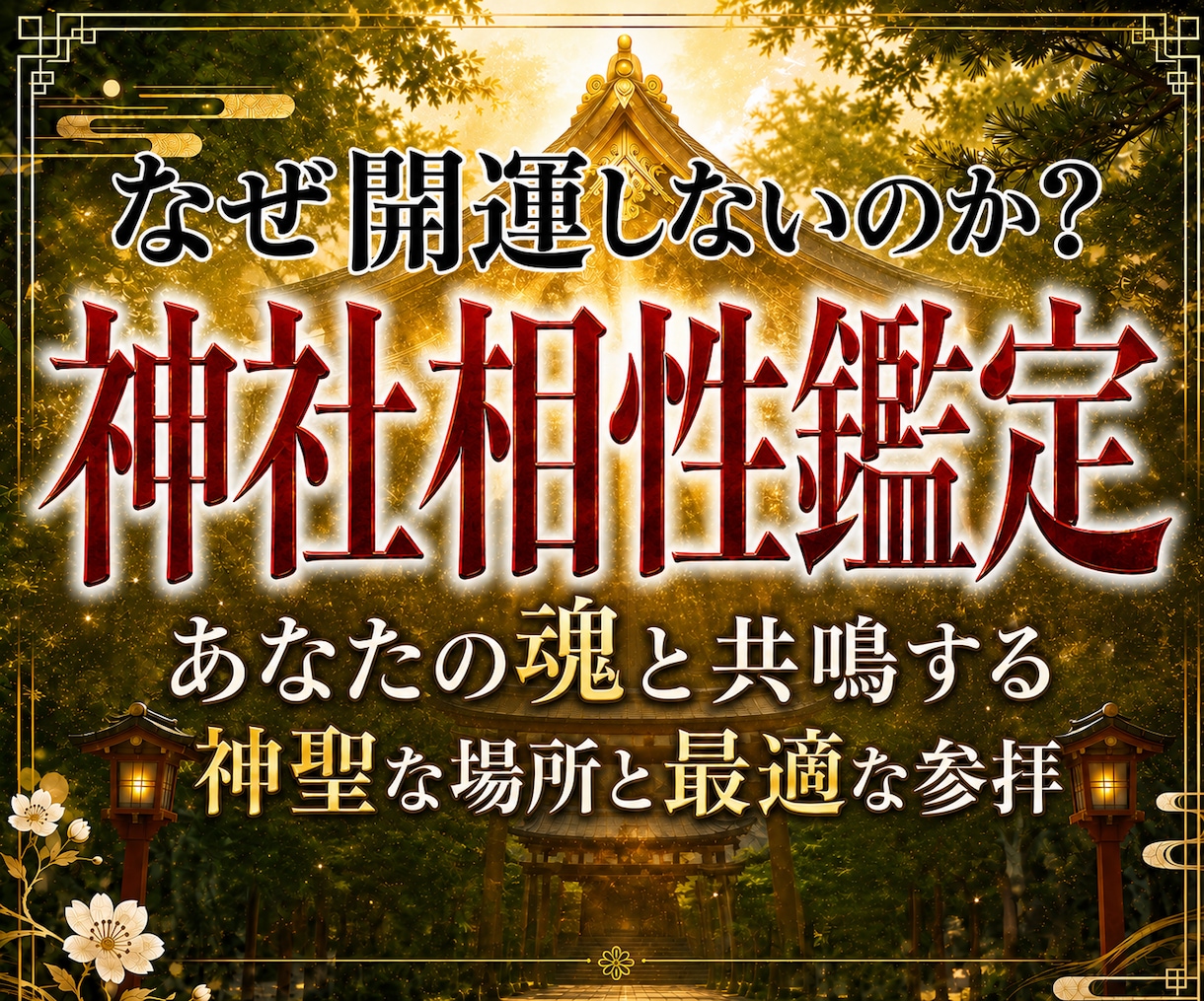 30年の霊視経験による【神社相性鑑定】を行います 寺社・参拝・仏様・仏閣・寺社・開運・パワースポット・ご利益 イメージ1