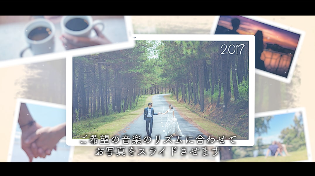 高品質！結婚式プロフィールムービーを制作します ●何度でも修正無料●ISUM申請可能●著作権フリー音源無料 イメージ7