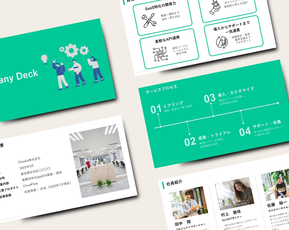 社内外で使える提案資料・営業資料、作成します ロジック × デザインで信頼を生む資料｜資料作成をサポート！ イメージ7