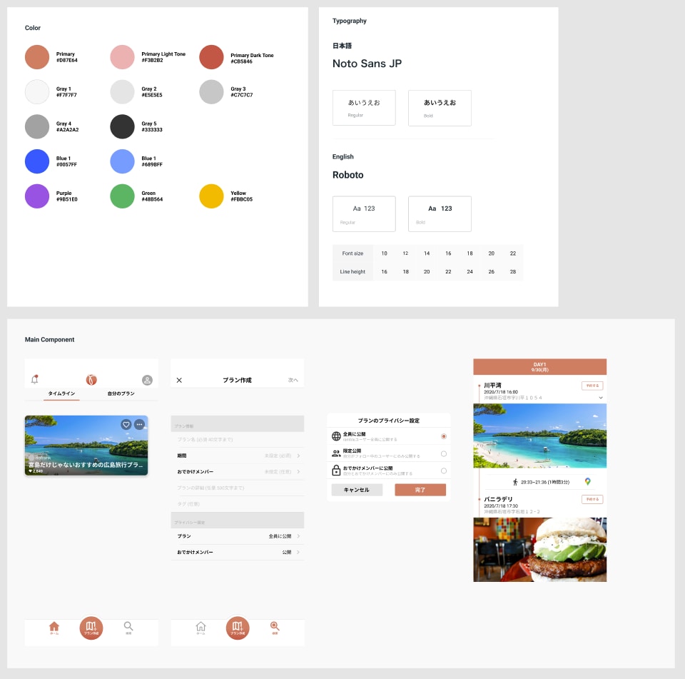 FigmaでスマホアプリのUIUXデザインます 「何のための画面か」を分解し、論理的アプローチでデザイン！ イメージ2