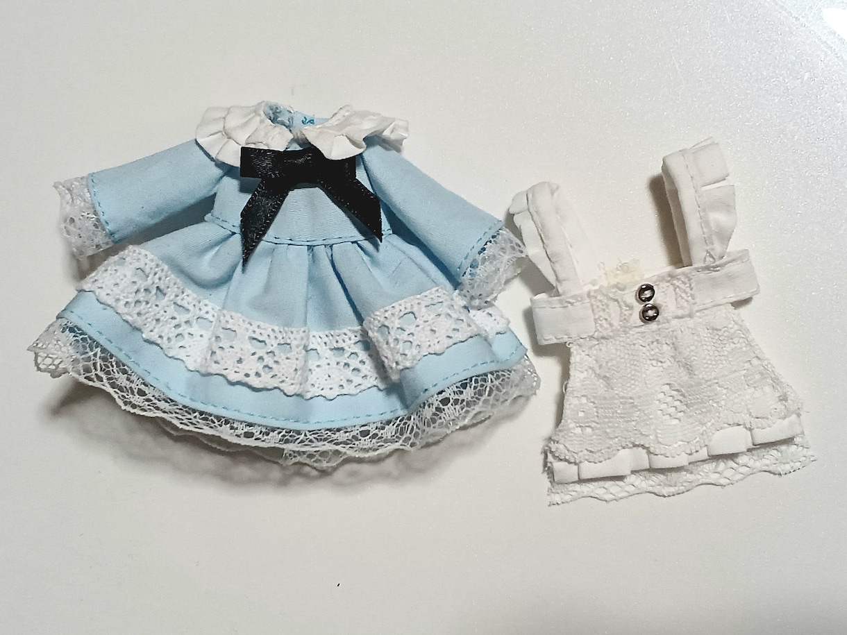 10cmセリアドール専用のロリータお洋服作ります あなたの子だけのオーダーメイドロリータファッションを作ります イメージ2