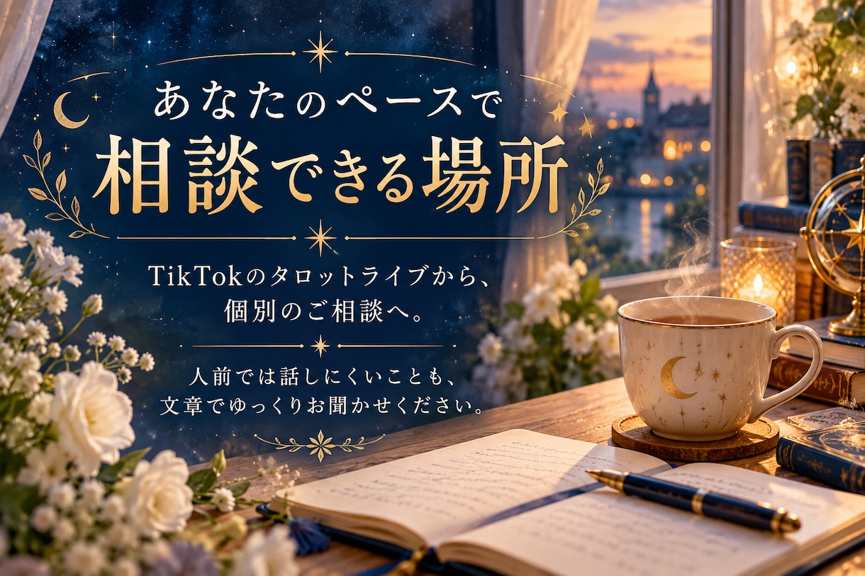 生年月日とタロットで運勢と今のお悩みを読み解きます ひとりで抱える迷いに、次の一歩のヒントを イメージ2