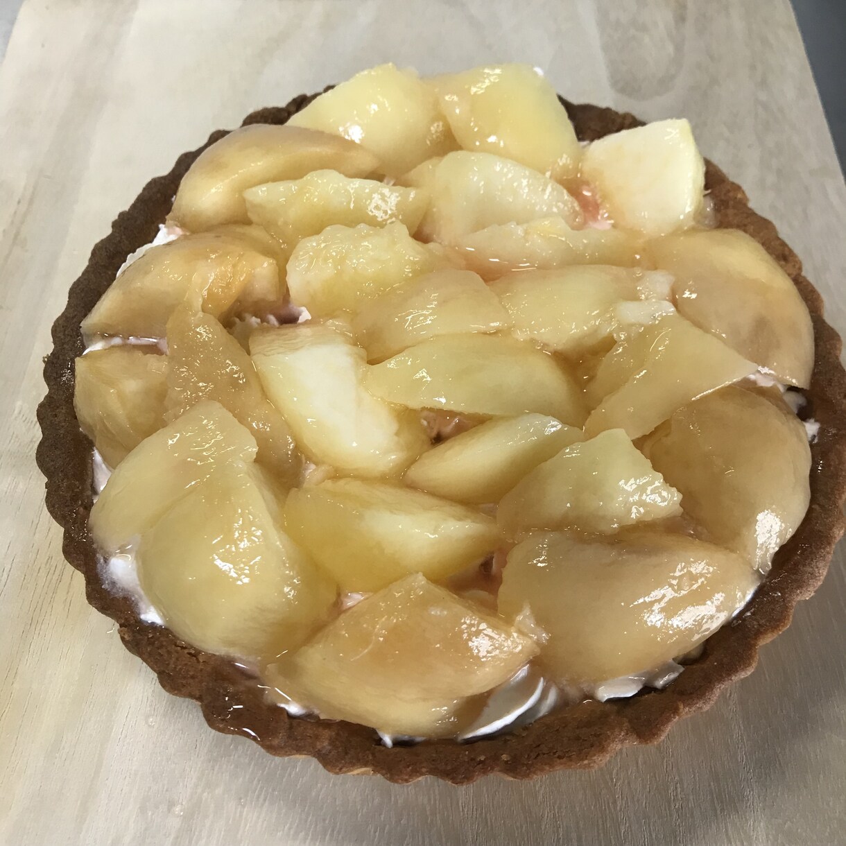 初心者向けお菓子の作り方を教えます 旬の桃を使ったタルトを作ってみましょう イメージ1