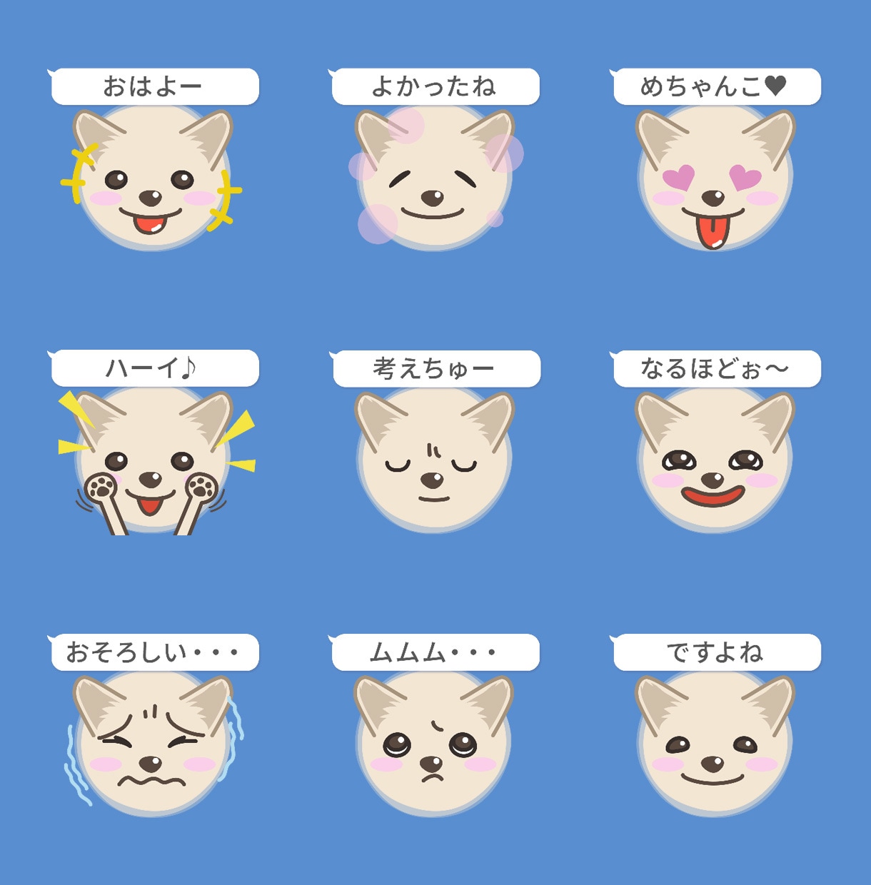 企業のイメージキャラをLINEスタンプにします 会社のイメージキャラクターをLINEスタンプにして親近感UP イメージ5