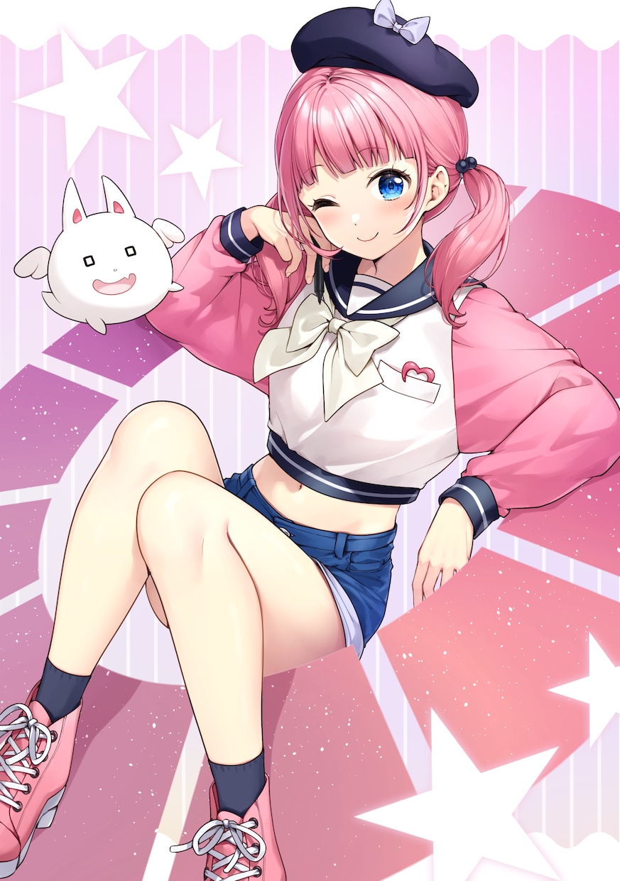 人物イラスト制作★鮮やかな可愛い絵柄で描きます 観賞用、SNS用、動画用など！企業・商用利用もOK！※要料金 イメージ9